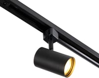 QAZQA Sistem modern de șină negru cu 10 spoturi - Soclu GU10, Dimabil, 500 cm, Aluminiu, Iluminat Interior pentru Living, Bucătărie, Dormitor 5