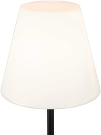Qazqa Virginia kültéri állólámpa fekete 35cm IP65 LED E27 5