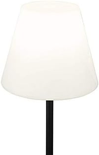 Qazqa Virginia kültéri állólámpa fekete 35cm IP65 LED E27 8