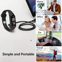QEINZOY Xiaomi Mi Band 5/6/7 és Amazfit Band 5 USB töltőkábel 100cm 6
