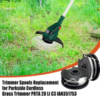 QENETY 1,6mm Fűkasza Damil Tekercs Parkside PRTA 20-Li B2 PRT 550 Kompatibilis 10db 4