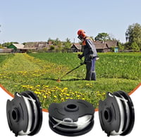 QENETY 1,6mm Fűkasza Damil Tekercs Parkside PRTA 20-Li B2 PRT 550 Kompatibilis 10db 9