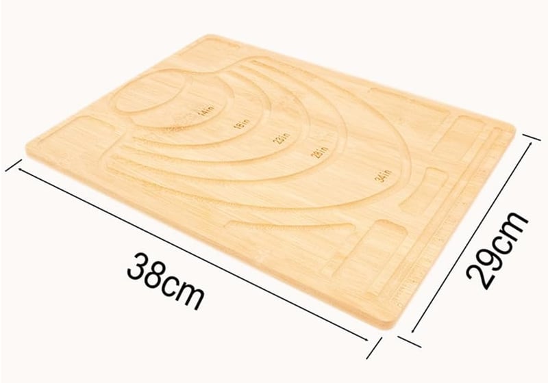 Qeunrtiy Fa Gyöngyfűző Tábla 50x33cm - Ékszerkészítő Gyöngy Tervező Lemez Kézműves Munkákhoz