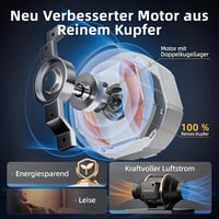QiCrafe 100mm Intelligens Csatornaventilátor Távirányítóval, Hőmérséklet és Páratartalom Szabályozás 6