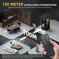QiCrafe 100mm Intelligens Csatornaventilátor Távirányítóval, Hőmérséklet és Páratartalom Szabályozás 3