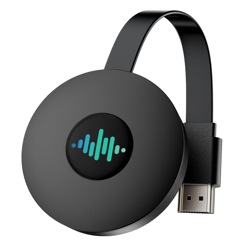 Bezdrôtový HDMI dongle QIDUHUQI 5G, 4K adaptér, zrkadlenie obrazovky Miracast/AirPlay/DLNA pre zariadenia iPhone, Android, Windows, Mac na TV,