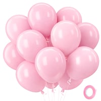 Szülinapi lufiparti: kézi lufipumpa + 100 db latex lufi + 16 db ballon nehezék + Happy Birthday füzér 3