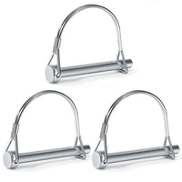QIMEI-SHOP Biztosító Csap M10x70mm Galvanizált Traktor Pótkocsira 3db 1