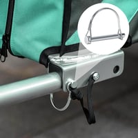 QIMEI-SHOP Biztosító Csap M10x70mm Galvanizált Traktor Pótkocsira 3db 7