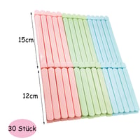 Set 30 cleme de închidere qingmeng, 15 cm și 12 cm, cleme colorate pentru pungi, cleme de bucătărie de dimensiuni mari pentru păstrarea prospețimii alimentelor 3