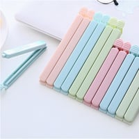 Set 30 cleme de închidere qingmeng, 15 cm și 12 cm, cleme colorate pentru pungi, cleme de bucătărie de dimensiuni mari pentru păstrarea prospețimii alimentelor 5