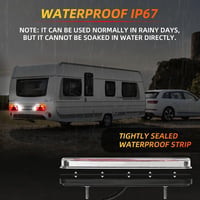 Qiping LED utánfutó hátsó lámpa 12V/24V, IP67, E-mark - 2 db 5