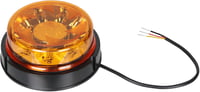 Qiping LED forgó villogó fény narancssárga 12V 24V vízálló 6 üzemmód autó teherautó traktor targonca SUV UTV pótkocsi 1