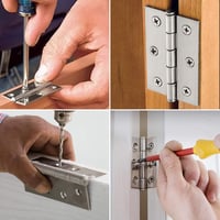 qipuneky 24 db Rozsdamentes Acél Zsanér 66 mm - Összecsukható Ajtópánt Csavarokkal, Ezüst Színű Bútorpánt Ajtókhoz

AI: I've created a Hunga 5