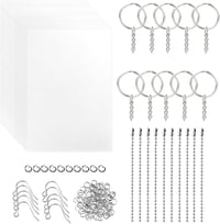 QIQN Zsugorodó Fólia Szett 20db Gyerekeknek DIY Kreatív Kézimunka Anyag 1