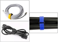 QitinDasen 30 db Nylon Kábelkötegelő Szett, Újrafelhasználható Kötözőpántok, 6 Szín 6