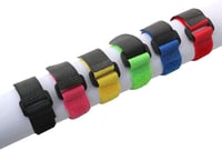 QitinDasen 30 db Nylon Kábelkötegelő Szett, Újrafelhasználható Kötözőpántok, 6 Szín 2