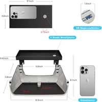 Raft magnetic consolă centrală QKIIP Tesla Model Y pentru Model 3/Y 7