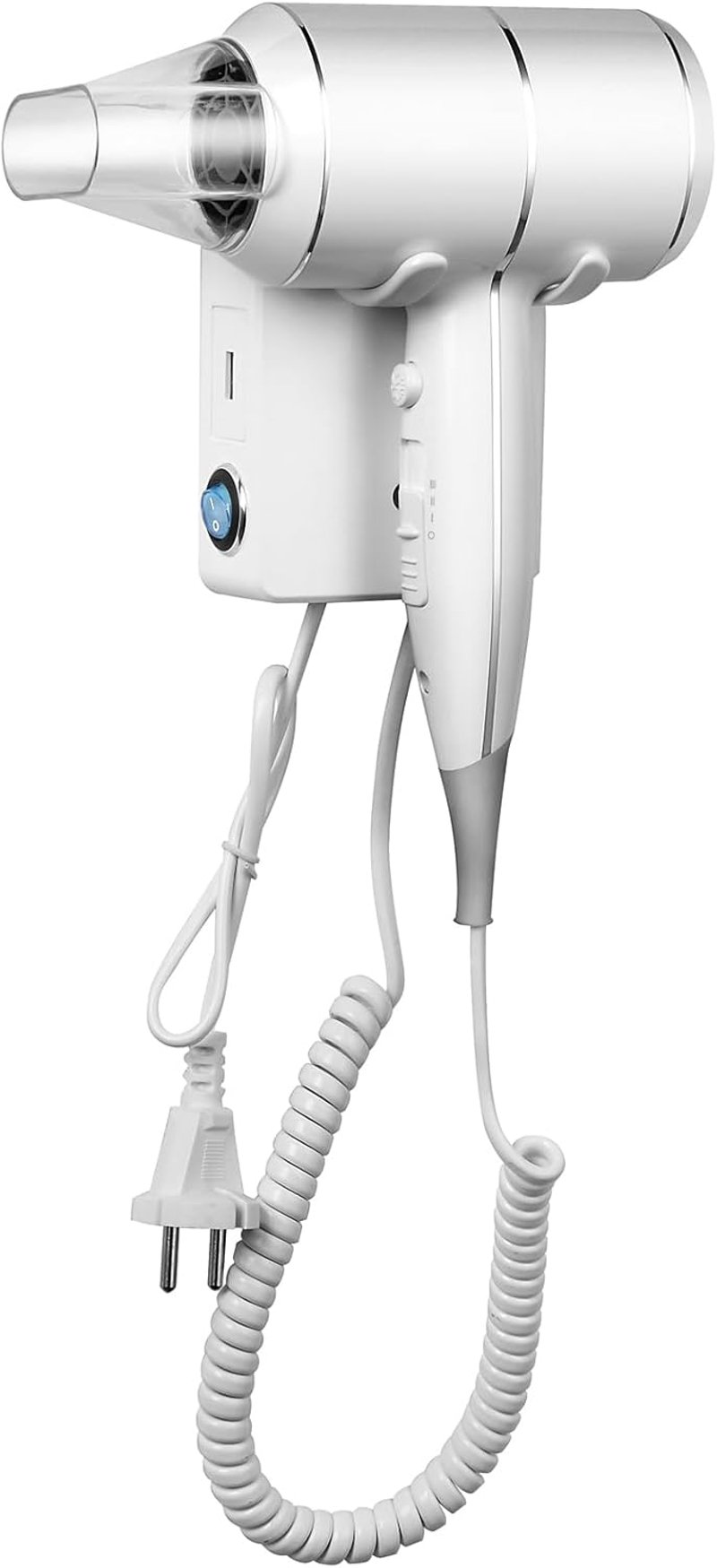 QL Ionos Hajszárító 2000W ThermoProtect Technológiával és Falra Szerelhető Tartóval