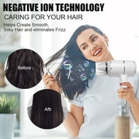 QL Ionos Hajszárító 2000W ThermoProtect Technológiával és Falra Szerelhető Tartóval 4