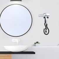 QL Ionos Hajszárító Fali Tartóval és Diffúzorral - 2200W AC Kefementes Motor, 3 Hőfokozat, Ezüst, Szalonminőség 2