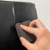 QM Cleaner bőrtisztító és bőrápoló szett autóhoz mikroszálas kendővel 5