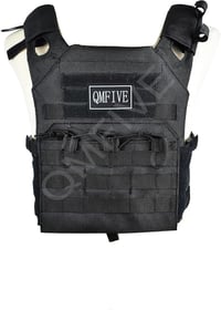 QMFIVE Taktikai Mellény Molle Rendszer Airsoft Vadász Combat Vest - 70, JPC-VESTBK 1
