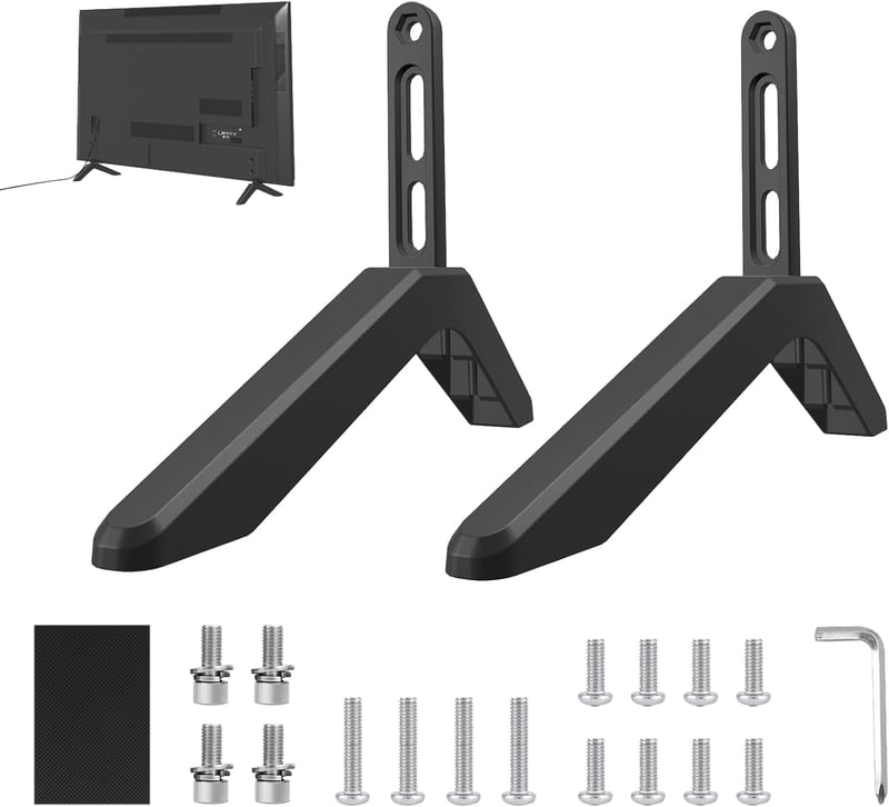 Qneneam univerzális TV talp alumínium, 24-40 colos LCD/LED/plazma tévéhez