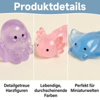 Set od 90 figurica morskih životinja, svjetleće mini figurice morskih pasa od smole, dječja igračka za dekoraciju 3