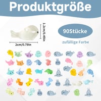 Set od 90 figurica morskih životinja, svjetleće mini figurice morskih pasa od smole, dječja igračka za dekoraciju 2