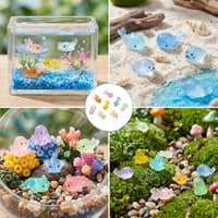 Set od 90 figurica morskih životinja, svjetleće mini figurice morskih pasa od smole, dječja igračka za dekoraciju 7