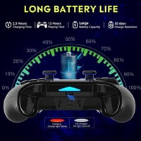 QRD Spark N5 Wireless Gamepad PS5 PS4 PC Android Hall Effect Joystick Gyro Vibráció 3