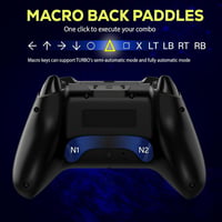 QRD Spark N5 Wireless Gamepad PS5 PS4 PC Android Hall Effect Joystick Gyro Vibráció 8
