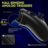 QRD Spark N5 Wireless Gamepad PS5 PS4 PC Android Hall Effect Joystick Gyro Vibráció 5