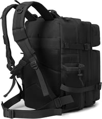 QT&QY Taktikai Katonai Hátizsák 25L-45L MOLLE Rendszer Vízálló Assault Backpack 3