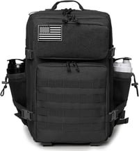 QT&QY Taktikai Katonai Hátizsák 25L-45L MOLLE Rendszer Vízálló Assault Backpack 2