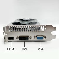 QTHREE GTX 750 Ti 4GB 128 bites PCIe x16 videokártya, dual ventilátor, HDMI VGA DVI, low profile, DirectX 12 4