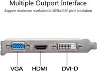 QTHREE Radeon RX 550 Low Profile videókártya 4GB GDDR5 128 bites DVI-D HDMI VGA PCIe x8 asztali DirectX 12 4