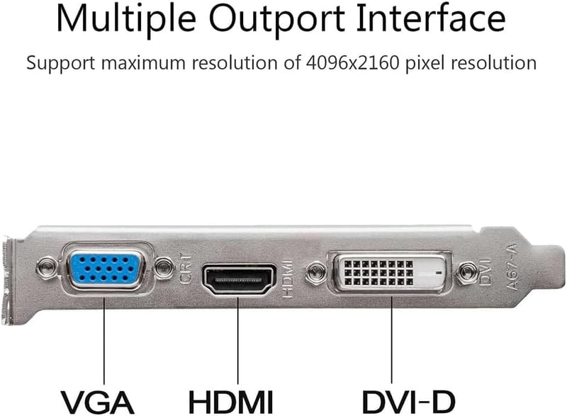 QTHREE Radeon RX 550 Low Profile videókártya 4GB GDDR5 128 bites DVI-D HDMI VGA PCIe x8 asztali DirectX 12