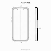 Kryt QUAD LOCK MAG pre iPhone 13 Pro Max - Ochranný kryt s magnetickým uchytením 3