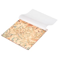 QUARKZMAN 10 bucăți Foiță de Aur 5,5 x 5,5 inch Folie de Bronz pentru Decorațiuni 1