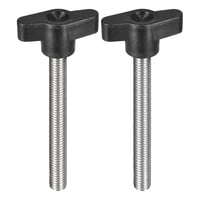 QUARKZMAN 2db M8x70mm Rozsdamentes Acél T-alakú Csavarfej Gyorscsere Kézcsavar 1