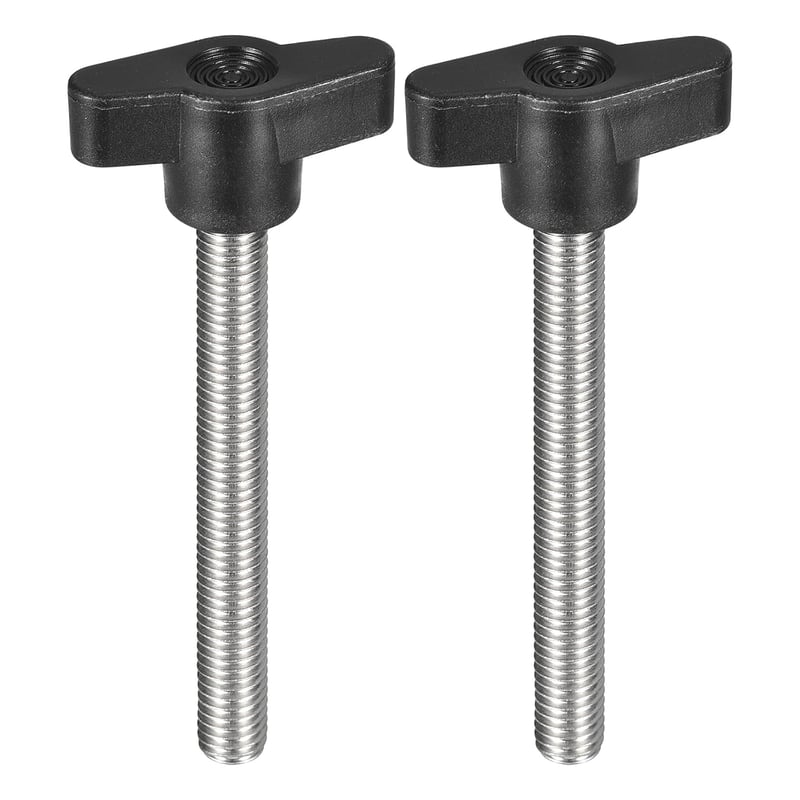 QUARKZMAN 2db M8x70mm Rozsdamentes Acél T-alakú Csavarfej Gyorscsere Kézcsavar