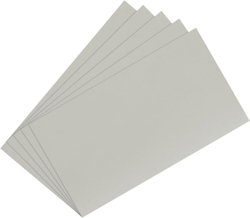 QUARKZMAN EVA Hablemez Szürke 90x50cm 2mm Vastag - 5 db-os Csomag Jelmezekhez, Kézműves Projektekhez, Kreatív Alkotásokhoz