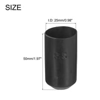 Tepelne zmrštiteľná ochranná koncovka QUARKZMAN, 25 mm x 50 mm, pomer 3:1, čierna – 15 ks 2