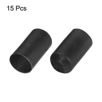 Tepelne zmrštiteľná ochranná koncovka QUARKZMAN, 25 mm x 50 mm, pomer 3:1, čierna – 15 ks 3