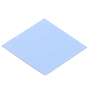 QUARKZMAN Termalna Silikonska Podloga 3.6 W/m.K - 20x20x0.5mm Plavi Hladnjak za Laptop, Računalo, Radijator - Termootporni Termalni Uložak