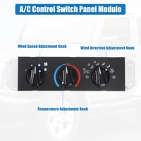 QUARKZMAN Jeep Wrangler Fűtés Klíma Kapcsoló 55056558AA 5