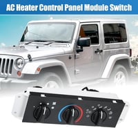 QUARKZMAN Jeep Wrangler Fűtés Klíma Kapcsoló 55056558AA 2