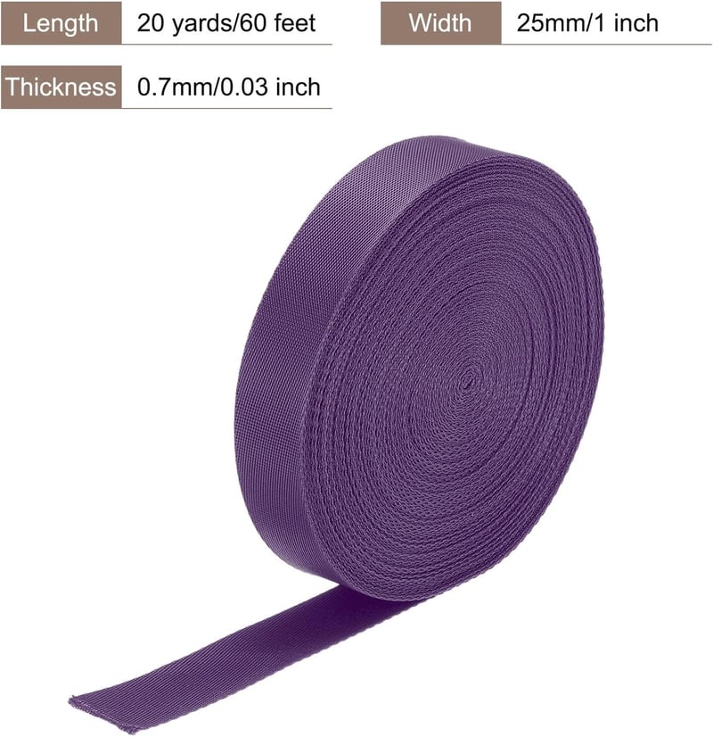 QUARKZMAN Nylon Szalag Champagne DIY Javítás Hátizsák Kézműves Szalag